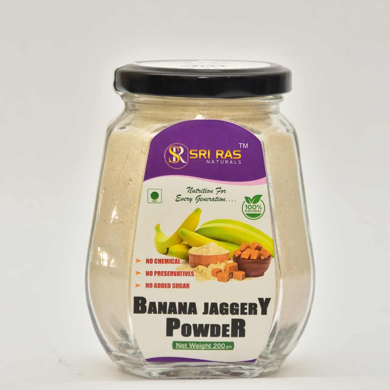 Banana & Jaggery Mix Powder – 100% Natural & Chemical-Free