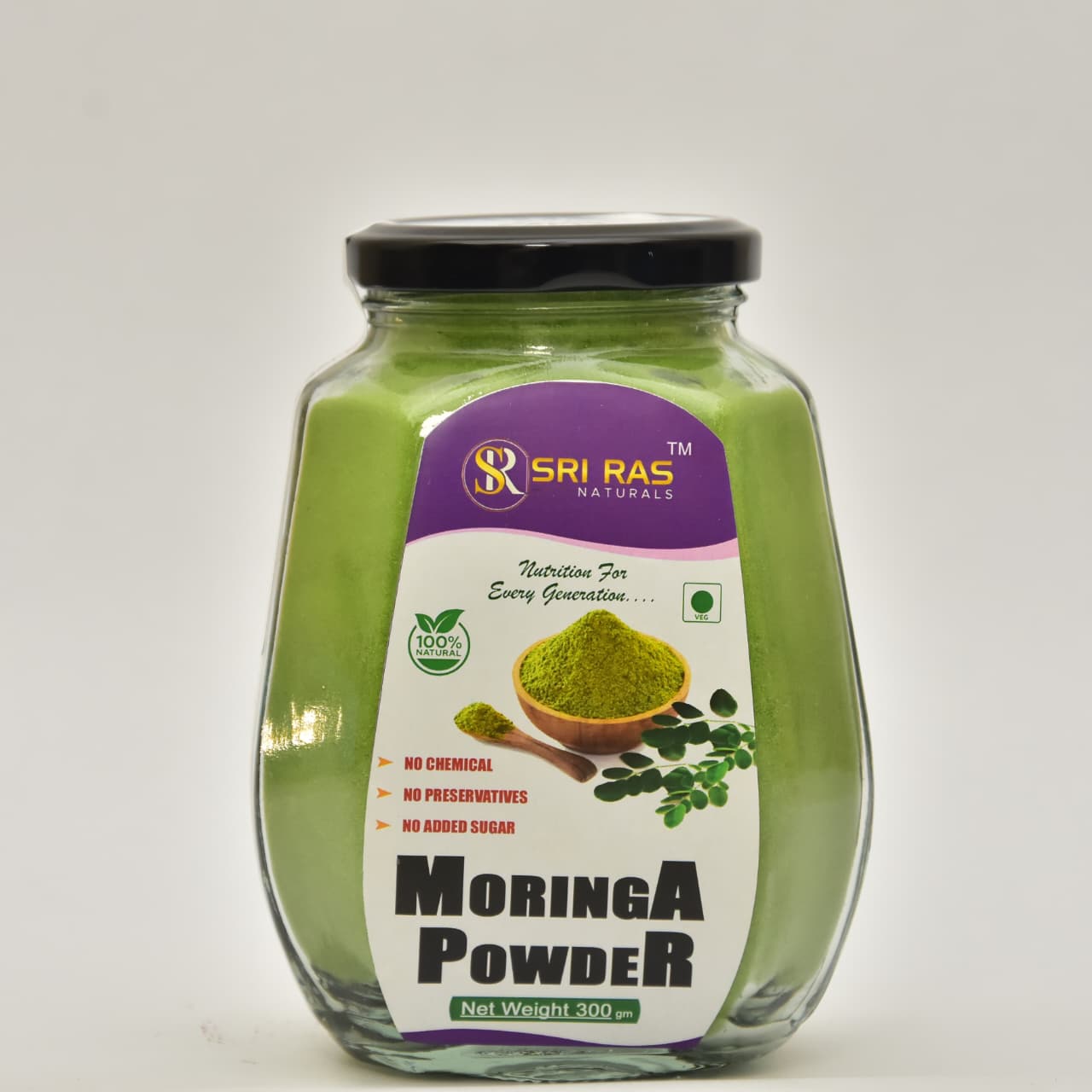 Moringa Leaf Powder - 100% Natural & Chemical-Free