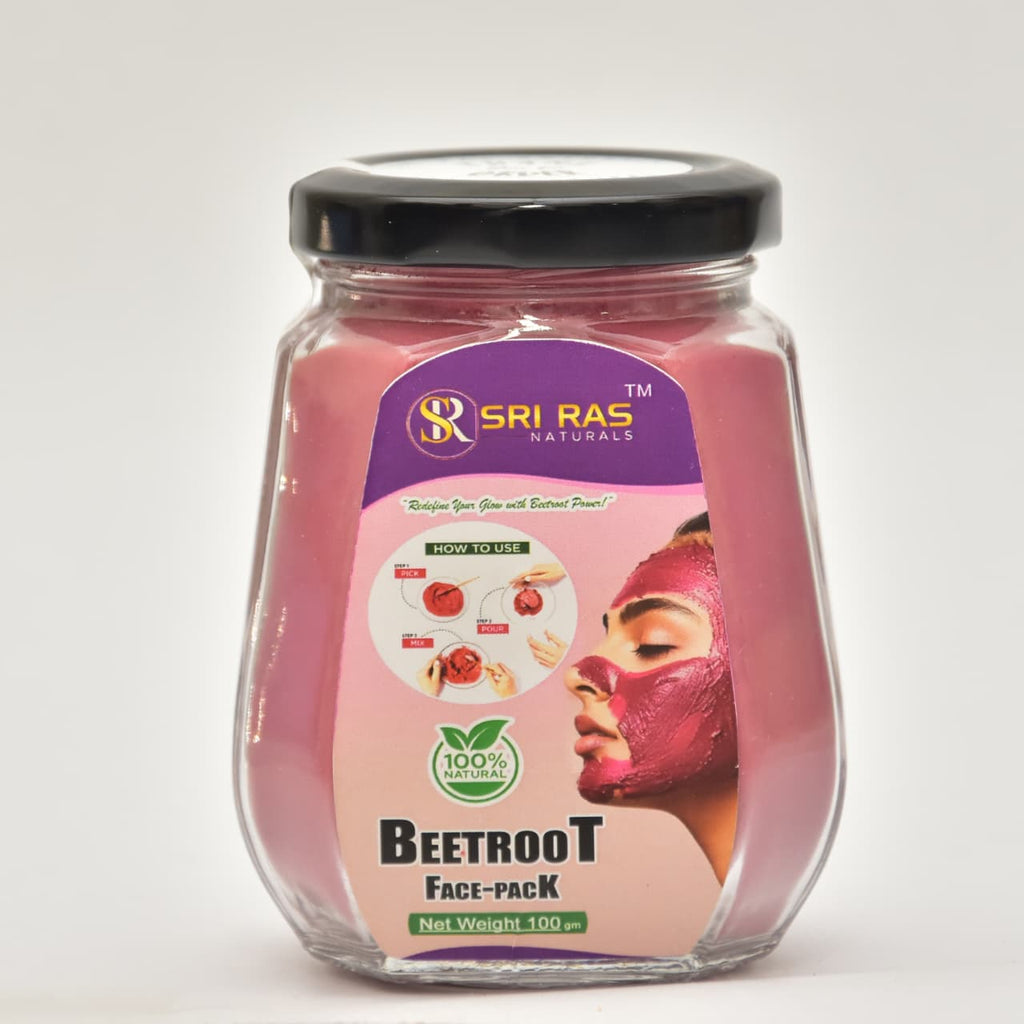 Beetroot Face Pack Powder 100g (100% Natural / Chemical Free)