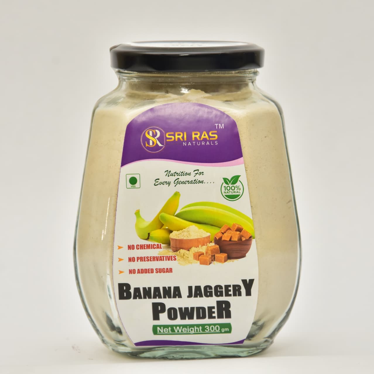 Banana & Jaggery Mix Powder – 100% Natural & Chemical-Free